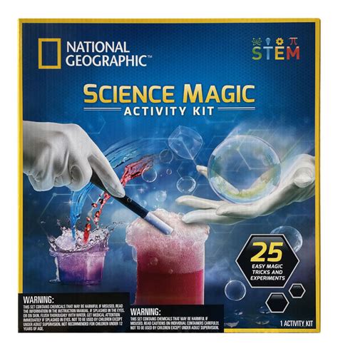 Unleash your child's creativity with the National Geographic scientific and magical activity set